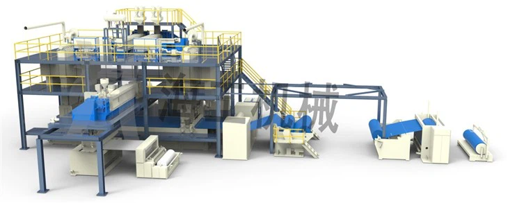 SMS Spunbond Nonwoven Fabric Making Machine