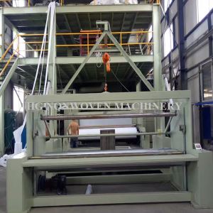 Tela no tejida SS que hace la máquina