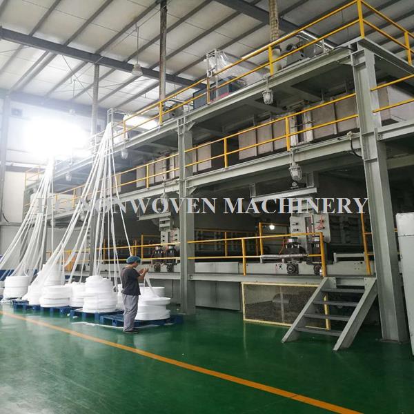 SS PP Spunbond Non Woven Fabric Making Machine